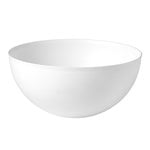 Platters & bowls, Kubus inlay bowl, large, white, White