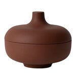 Design House Stockholm Sand Secrets bowl with lid, medium, red