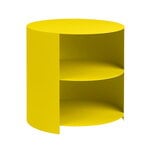 Storage units, Hide side table, sulfur yellow, Yellow