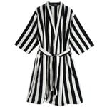 Accappatoio Nimikko, bianco naturale - nero Accappatoio Nimikko, bianco naturale - nero