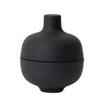 Bowls, Sand Secrets bowl with lid, small, black, Black