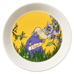 Moomin plate, Hemulen, yellow