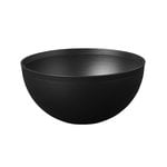 Platters & bowls, Kubus inlay bowl, small, black, Black