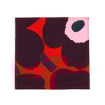 Pieni Unikko honeycomb mini towel, red - purple - pink Pieni Unikko honeycomb mini towel, red - purple - pink