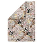 Marimekko Pieni Letto duvet cover, 150 x 210 cm, off white - brown - green
