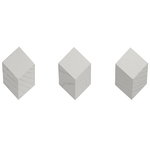 Hay Iso Hook, light grey, 3 pcs