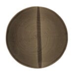 Smooth plate, 23 cm, olive