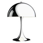 Lighting, Panthella 320 table lamp, chrome, Silver