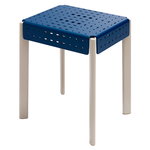 Gerda stool, royal blue - pebble grey Gerda stool, royal blue - pebble grey