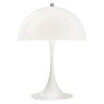 Table lamps, Panthella 320 table lamp, opal, White