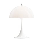 Lighting, Panthella 250 table lamp, opal, White