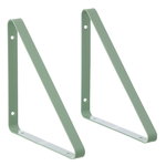 Porta mensole, 2 pz, menta Porta mensole, 2 pz, menta