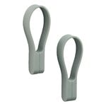 Zone Denmark Loop magnet towel strap, 2 pcs, matcha green