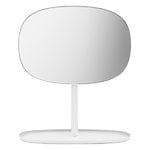 Table mirrors, Flip mirror, white, White