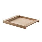 Trays, No. 10 tray, small, oak, Natural