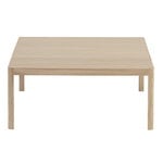 Workshop coffee table, 86 x 86 cm, oak