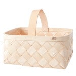 Wooden baskets, Lastu mushroom basket, L, Natural