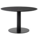 Ruokapöydät, In Between SK19 pöytä, musta - musta marmori, Musta