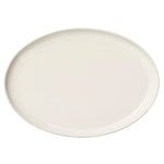 Serveware, Essence plate 25 cm, oval, white, White