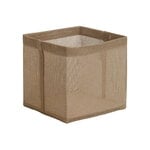 Fabric baskets, Box Zone container, 20 x 20 cm, natural, Natural