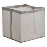 Stoffkörbe, Box Zone Behälter, 30 x 30 cm, Steingrau, Beige