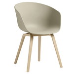 Sedie da pranzo, About A Chair AAC22, rovere laccato - pastel green, Verde
