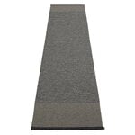 Plastic rugs, Edit rug, 70 x 300 cm, black, Black