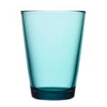 Dricksglas, Kartio glas, 40 cl, set om 2, sea blue, Blå