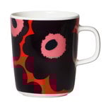 Oiva - Unikko mug 2,5 dl, red - purple - pink Oiva - Unikko mug 2,5 dl, red - purple - pink