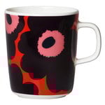 Oiva - Unikko mug 4 dl, red - purple - pink Oiva - Unikko mug 4 dl, red - purple - pink