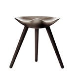 Stools, ML42 stool, 48 cm, brown oiled oak, Brown