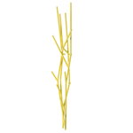 Latva wall coat rack, sulfur yellow Latva wall coat rack, sulfur yellow