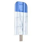 Väggspeglar, Ice Cream Mirror, blå, Blå