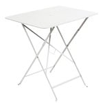 Patio tables, Bistro table, 77 x 57 cm, cotton white, White