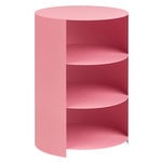 Säilytysyksiköt, Hide korkea sivupöytä, vaaleanpunainen, Vaaleansininen