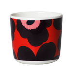 Tazza senza manico Oiva - Unikko 2 pz, rosso - viola - rosa Tazza senza manico Oiva - Unikko 2 pz, rosso - viola - rosa