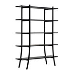 Skyladder shelf, high, black Skyladder shelf, high, black