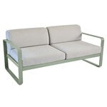 Outdoor sofas, Bellevie 2-seater sofa, cactus - flannel grey, Gray