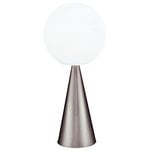 Lighting, Bilia table lamp, nickel, Silver