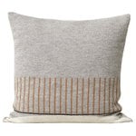 Decorative cushions, Aymara cushion, 52 x 52 cm, pattern Grey, Gray