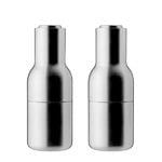 Macinino Bottle, set di 2, acciaio spazzolato Macinino Bottle, set di 2, acciaio spazzolato