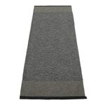 Plastic rugs, Edit rug, 70 x 200 cm, black, Black