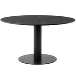 Ruokapöydät, In Between SK20 pöytä, musta - musta marmori, Musta
