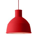 Pendant lamps, Unfold lamp, dusty red, Red