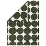 Kivet pussilakana 150 x 210 cm, luonnonvalkoinen - tummanvihreä Kivet pussilakana 150 x 210 cm, luonnonvalkoinen - tummanvihreä