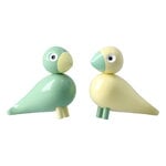 Easter Birds 2026, 6 cm, gelb - grün, 2 Stk.
