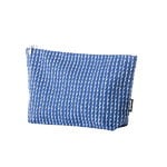 Toiletry & makeup bags, Rivi pouch, small, blue - white, Blue
