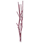 Latva wall coat rack, purple red Latva wall coat rack, purple red