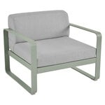 Fermob Bellevie armchair, cactus - flannel grey