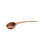 Serving, Pisara spoon, medium, walnut, Natural